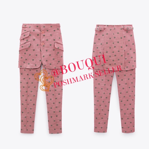 ZARA VOGUE CFDA LIMITED EDITION SKIRTED PANTS